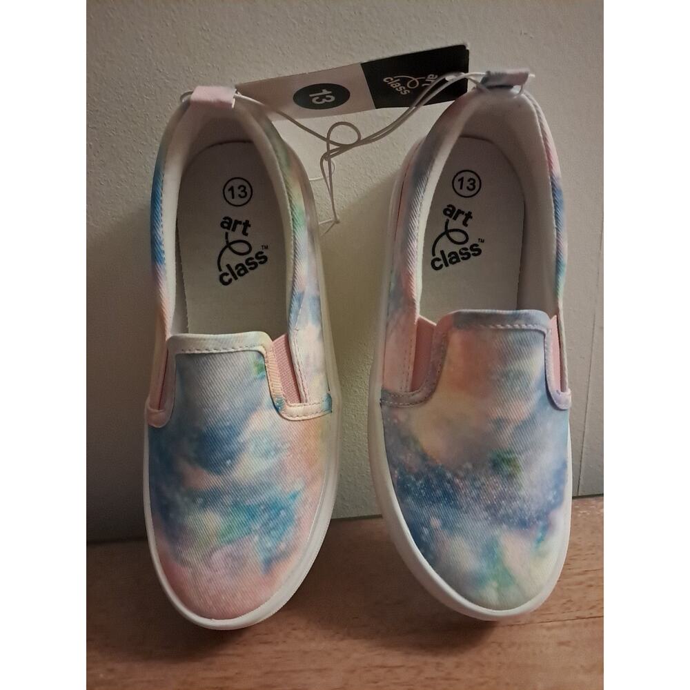 Kids' Girls' Carly Slip-On Sneakers- art class size 13